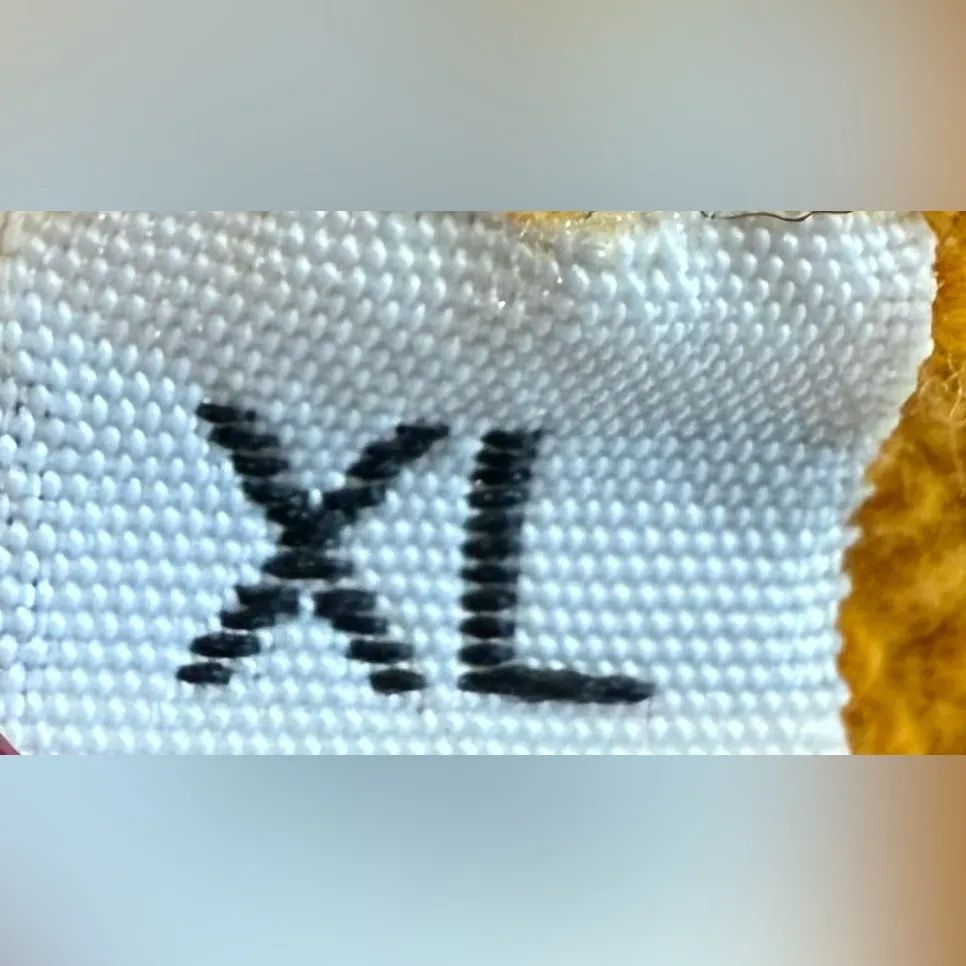 Lonely Ghost Elementary Heavyweight Crewneck Sweatshirt Mustard XL Rare Color - Image 5