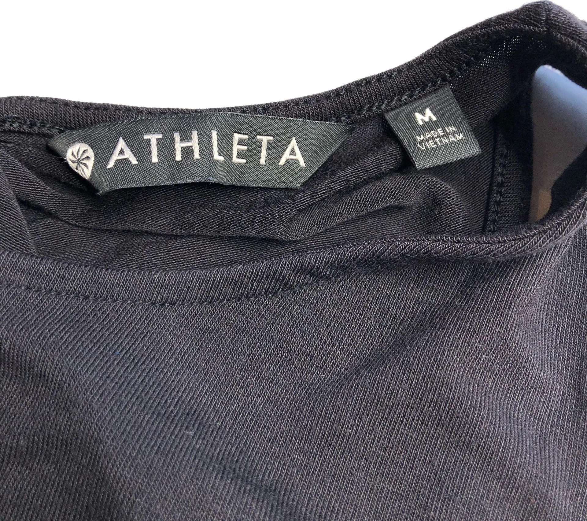 Athleta Cloudlight Twist Back Tank Black - Image 7
