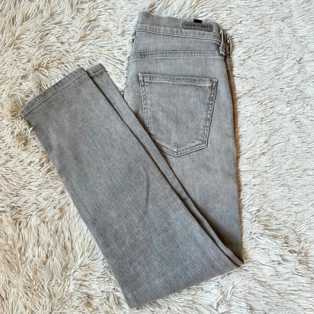 Citizens of Humanity Rocket Crop High Rise Skinny Sz 27 - 4 - Image 2