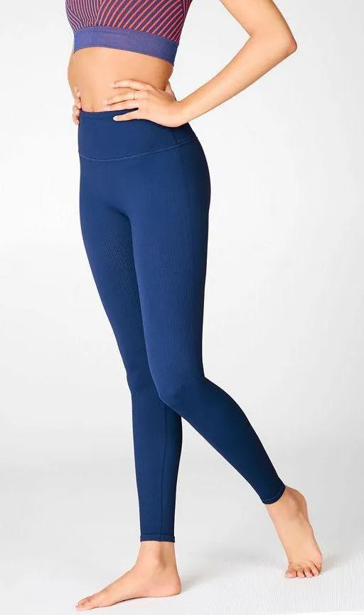 Seamless Ribbed Leggings - Image 4