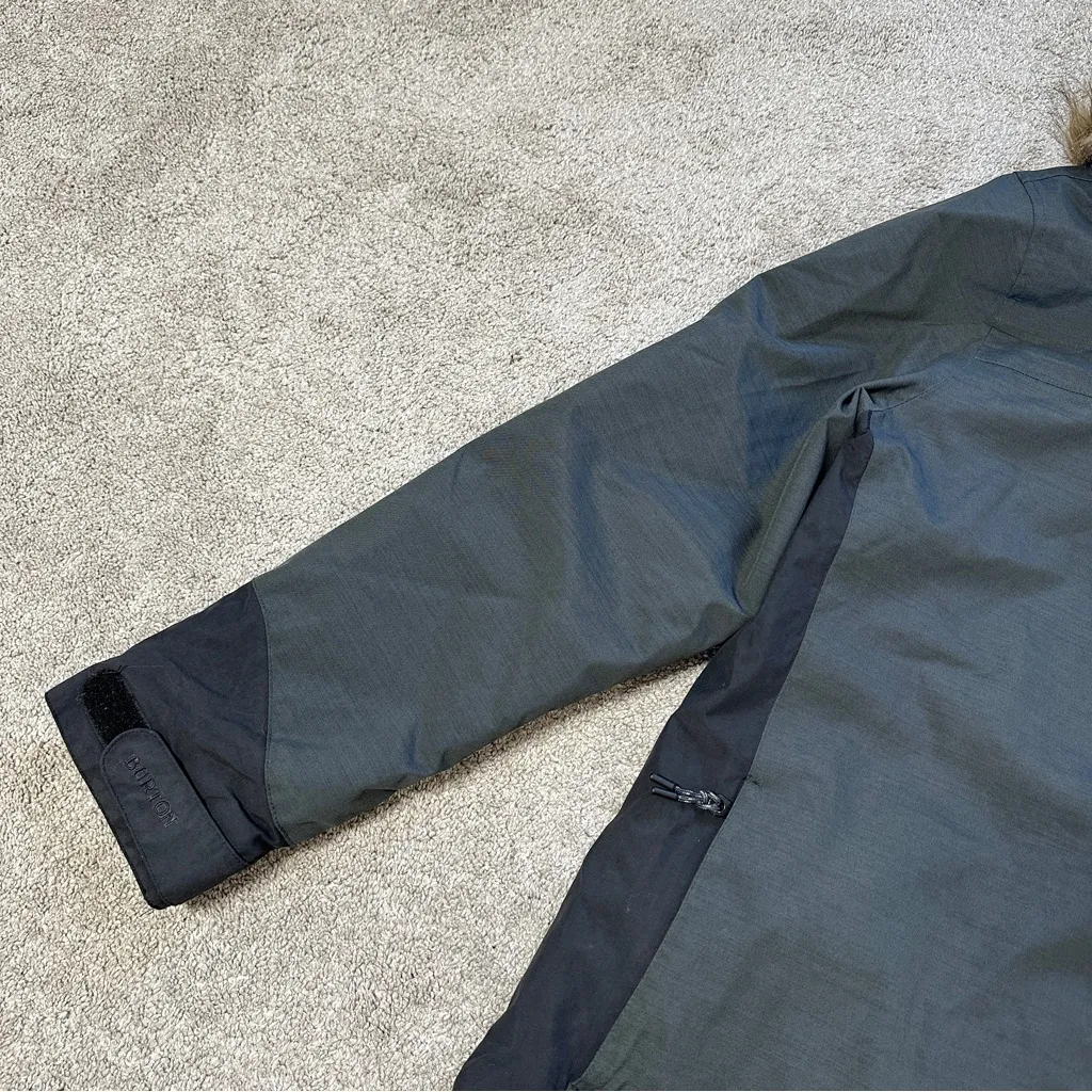 Burton Women’s Lelah Living Lining Ski Snow Jacket Isulated in Dark Green M - Image 7