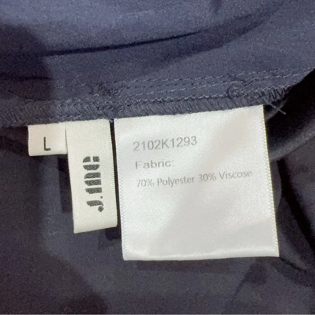 J.ING JING Tara Navy Slouchy Wide Leg Pants Size L NWT Blue Size L - Image 11