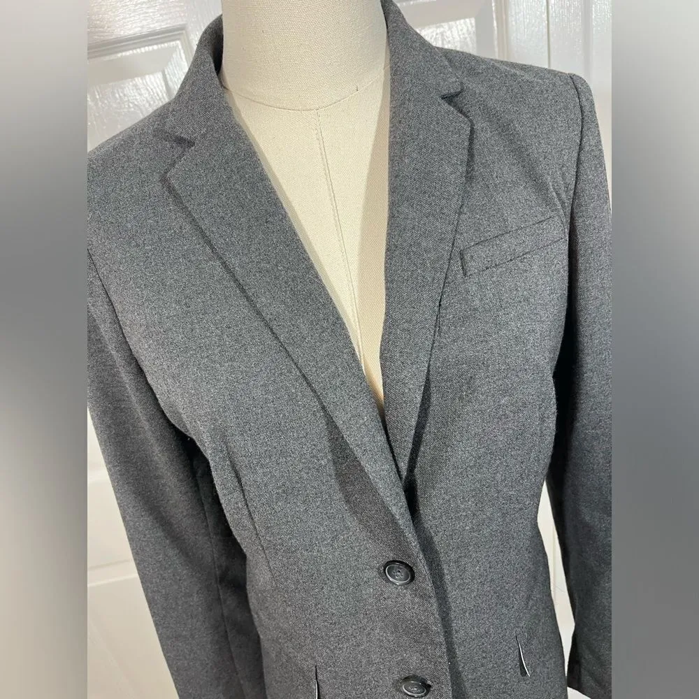 Banana Republic Gray Blazer - Image 2