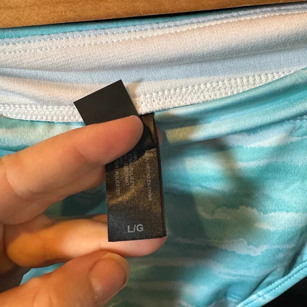 Hurley  Light Blue Tie Dye Women's Bikini Bottom - Image 4