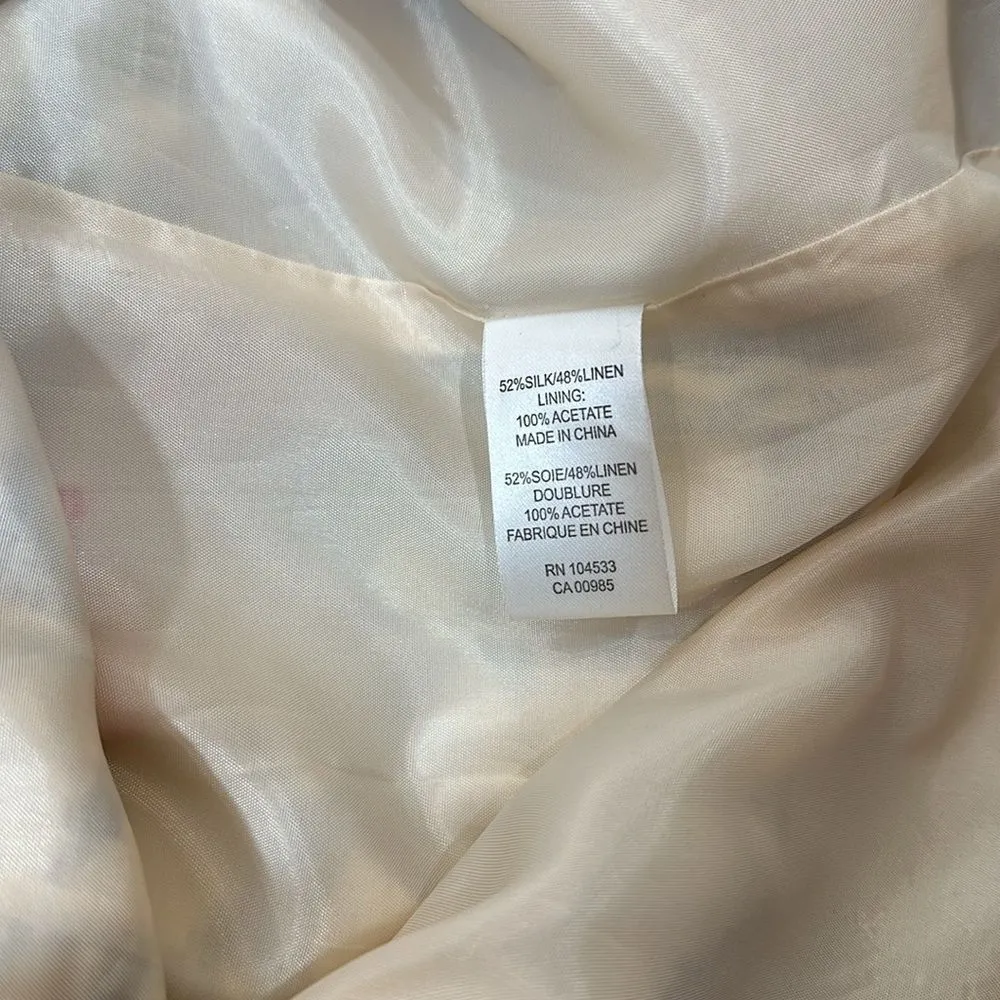 Nanette Lepore Anthropologie Floral As Seen On Celebrity Women Dress Size 6 - Image 11