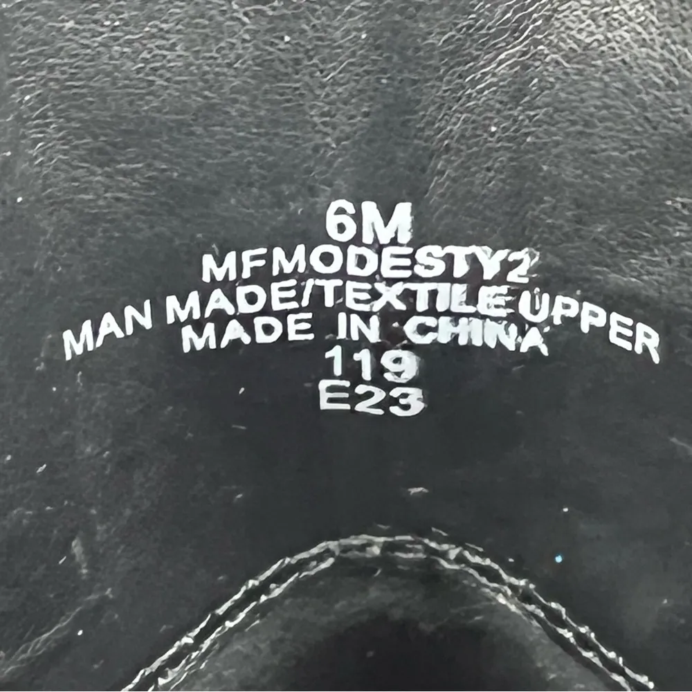 Marc Fisher Women's Modesty Block Heel Dress Booties 6M Black $149 - Image 6