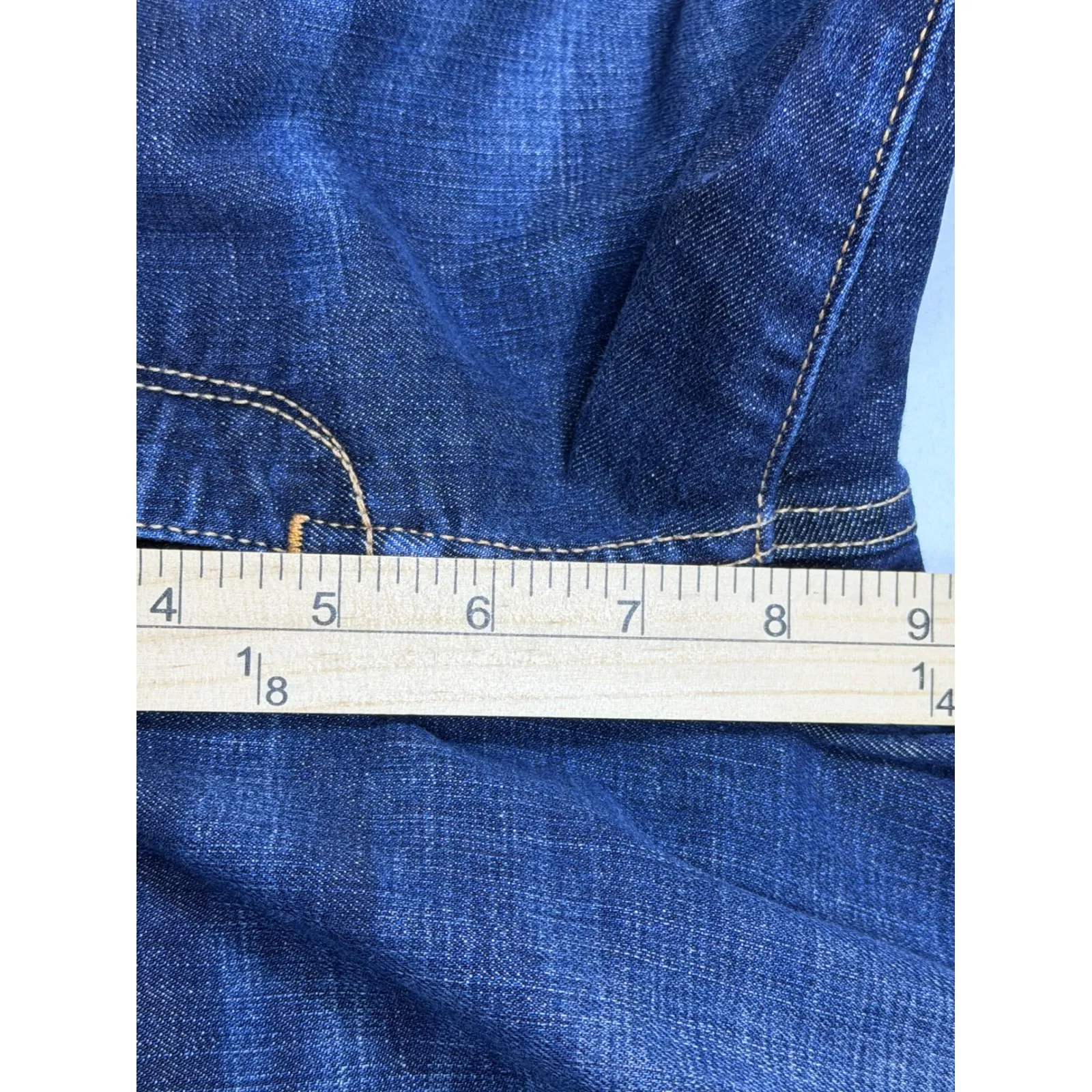 Pilcro Anthropologie Jeans Women's Size 26 Bootcut Dark Wash Denim - Image 5