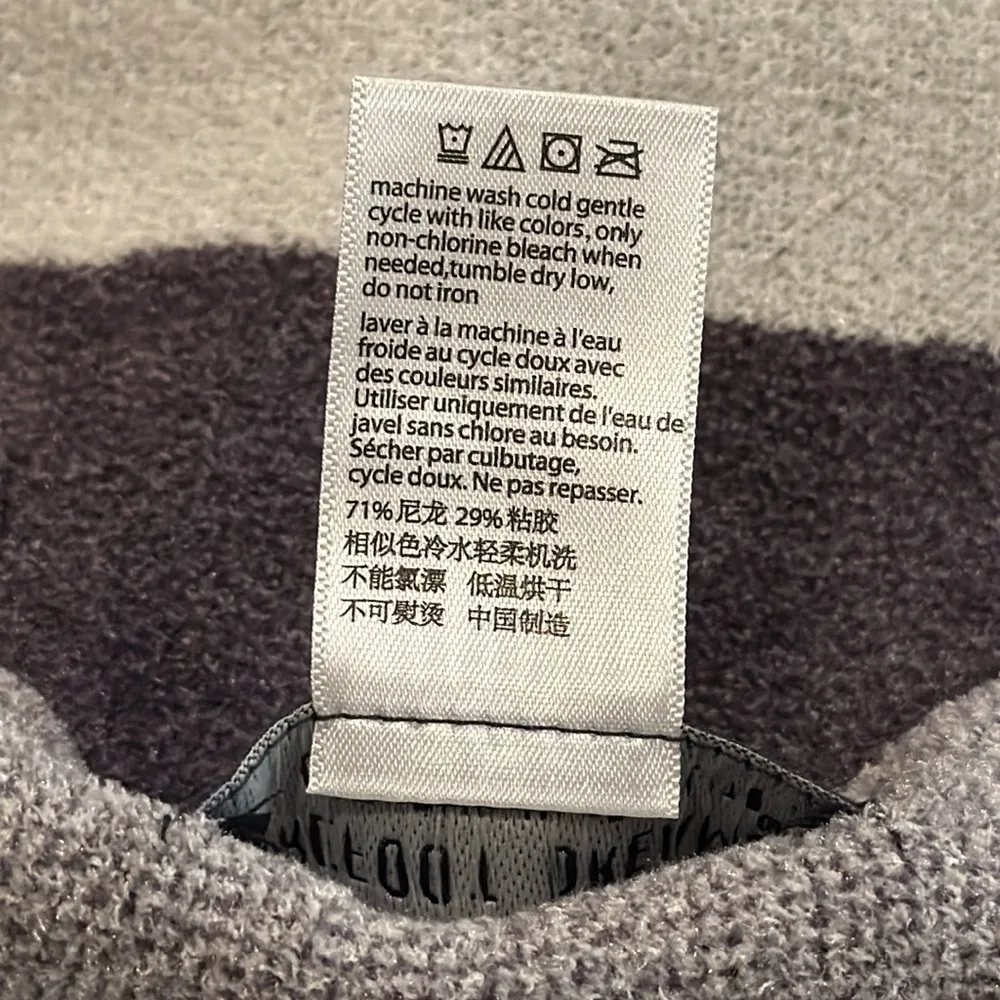 BAREFOOT DREAMS OCEAN BREEZE STRIPED PONCHO One Size soft cozy warm comfy - Image 3