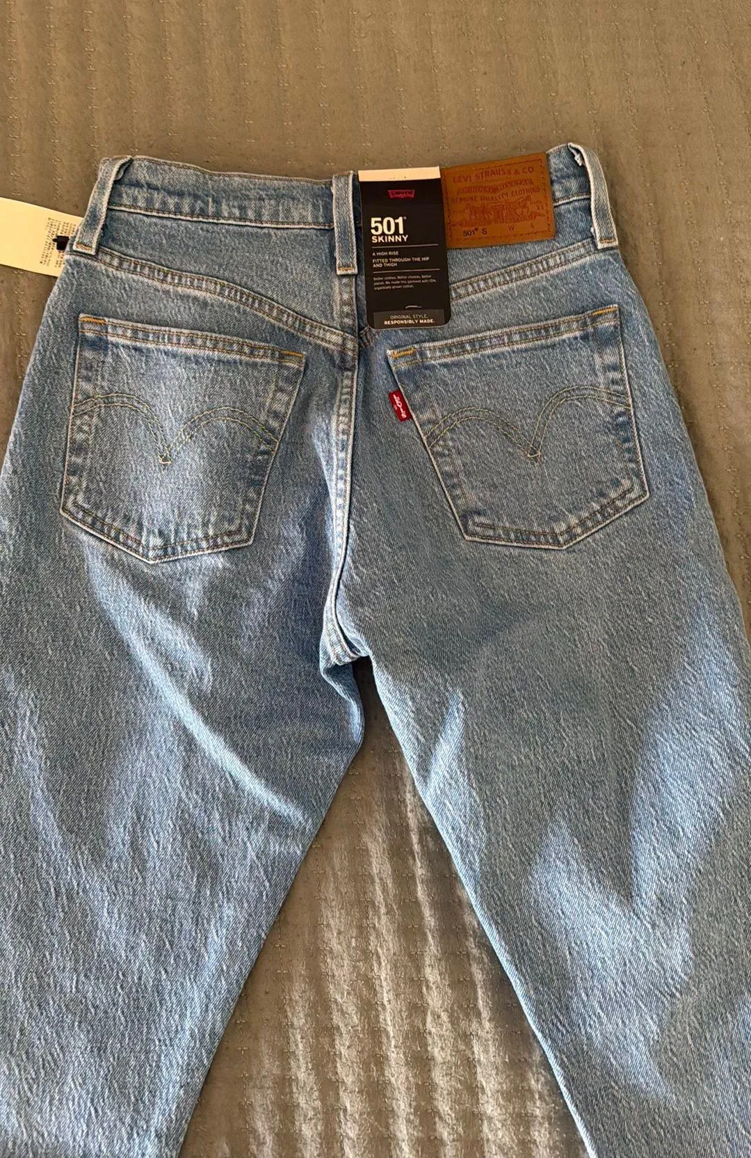 Levi’s 501 Skinny Jeans - Image 3