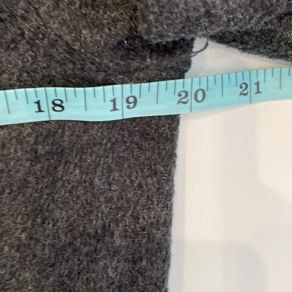 Co Op Mfg. Co. Vintage Y2K Long Sleeve Fleece Hoodie Sz M Acrylic Wool Gray Size M - Image 11