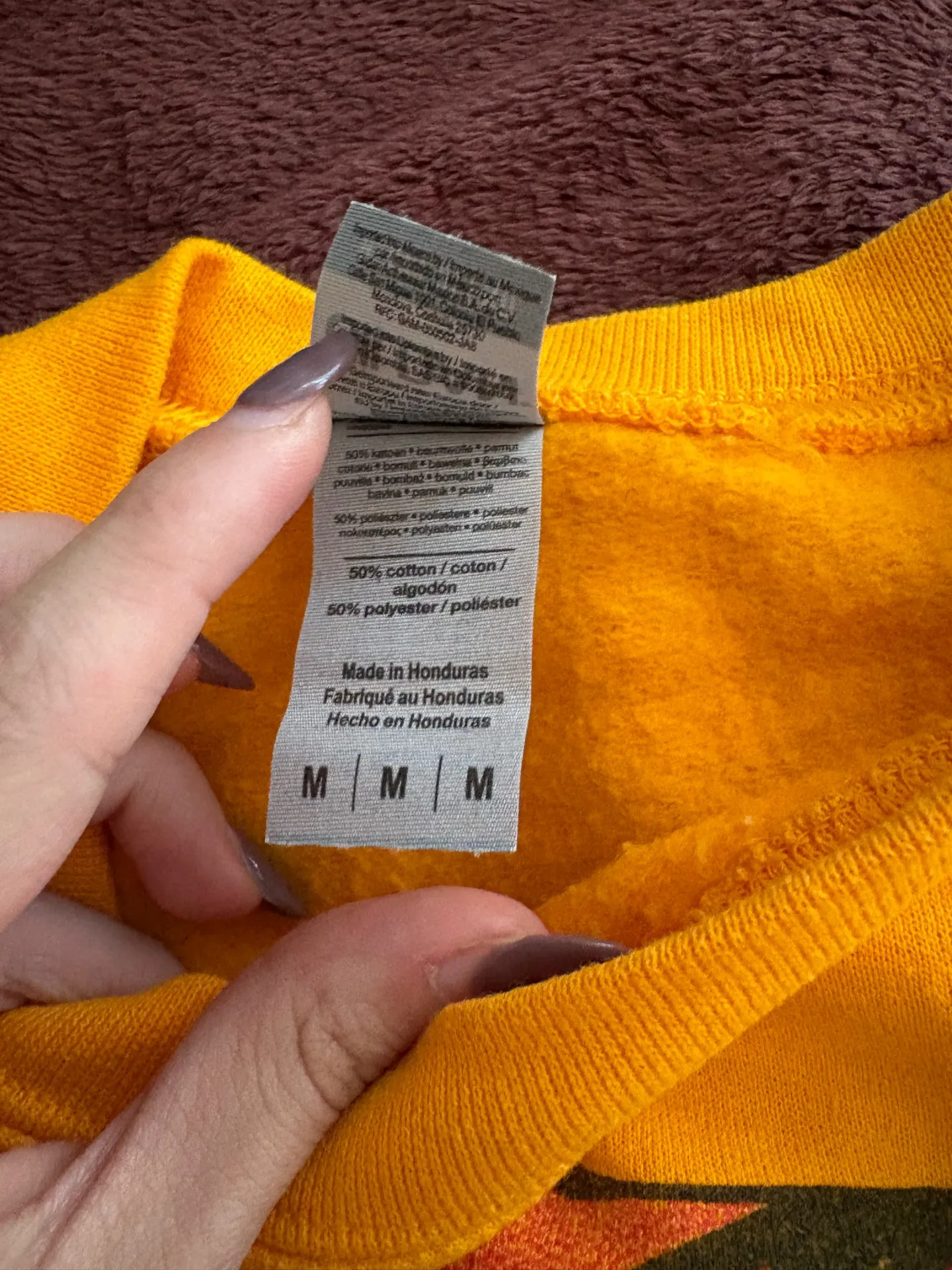 Wicked Clothes Life Is Short Don’t Try Too Hard Skull Cropped Sweater Yellow Size M - Image 5