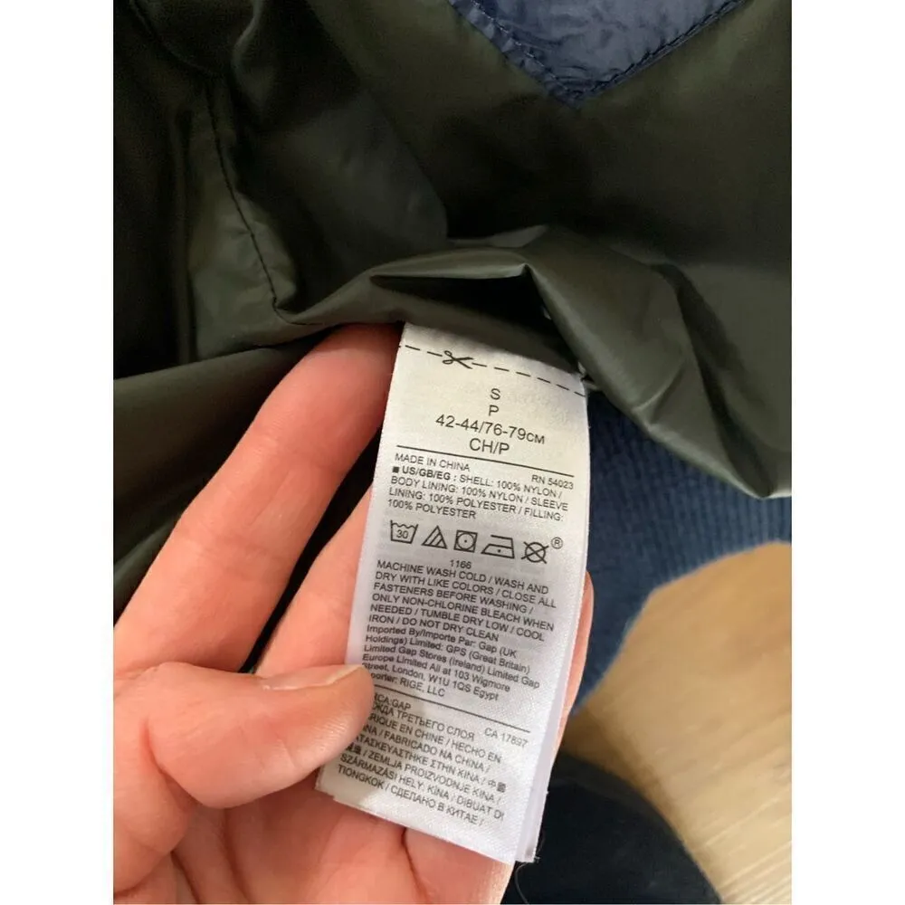 Gap jacket blue size small - Image 4