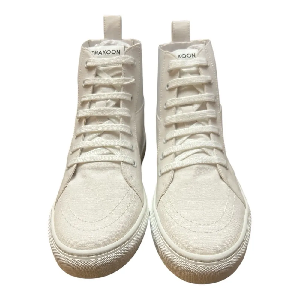 Women's White High-Top Sneakers - Image 3