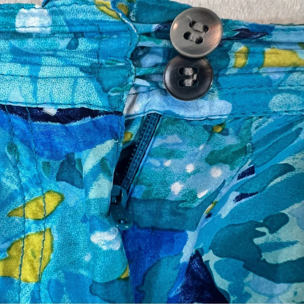 Vintage 90s Express Campagnie Internationale High Waist Silk Shorts - Image 5