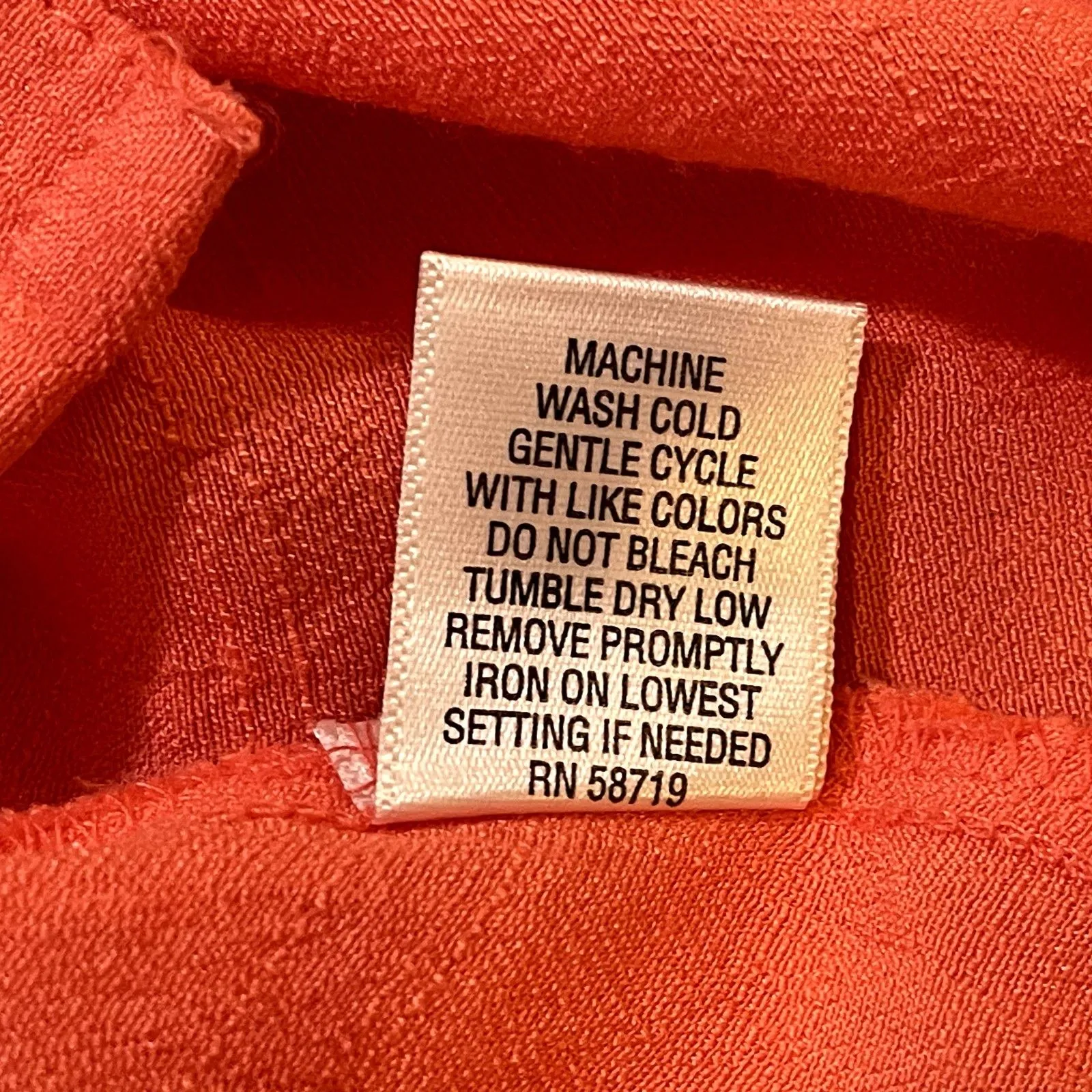 Studio Works | Coral Button Front Top with Lace | Large - Image 9