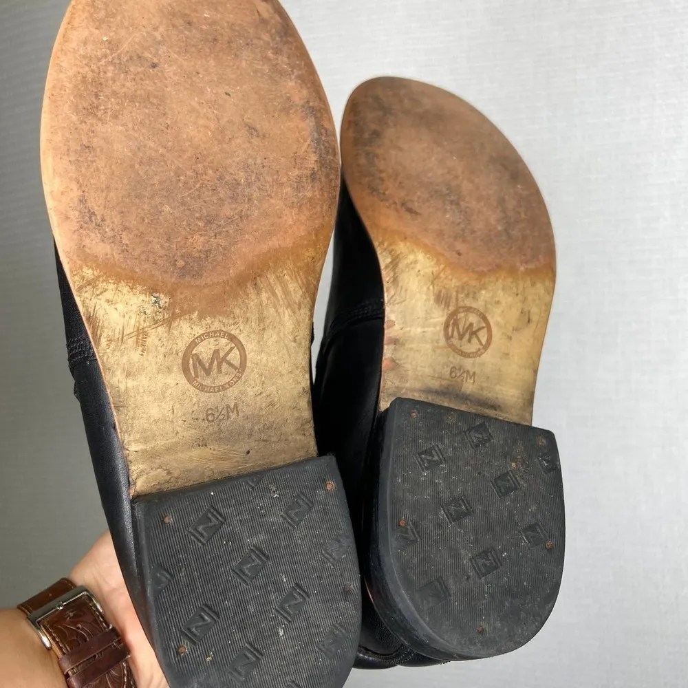 Micheal Kors | Black Short Bootie Boots 6.5‎ - Image 6