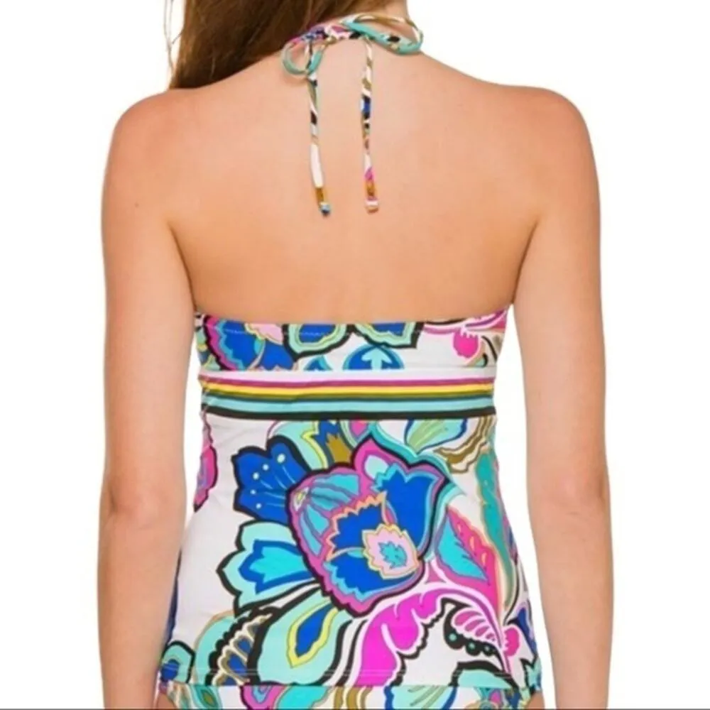 Trina Turk Mandalay Tankini Top 10 NWT - Image 2