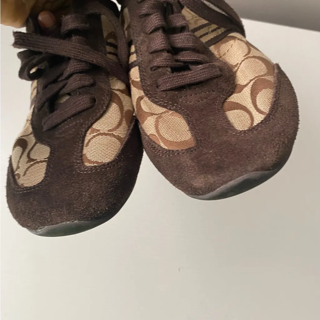 Coach Brown and Tan Casual Sneaker/Shoes - Image 5