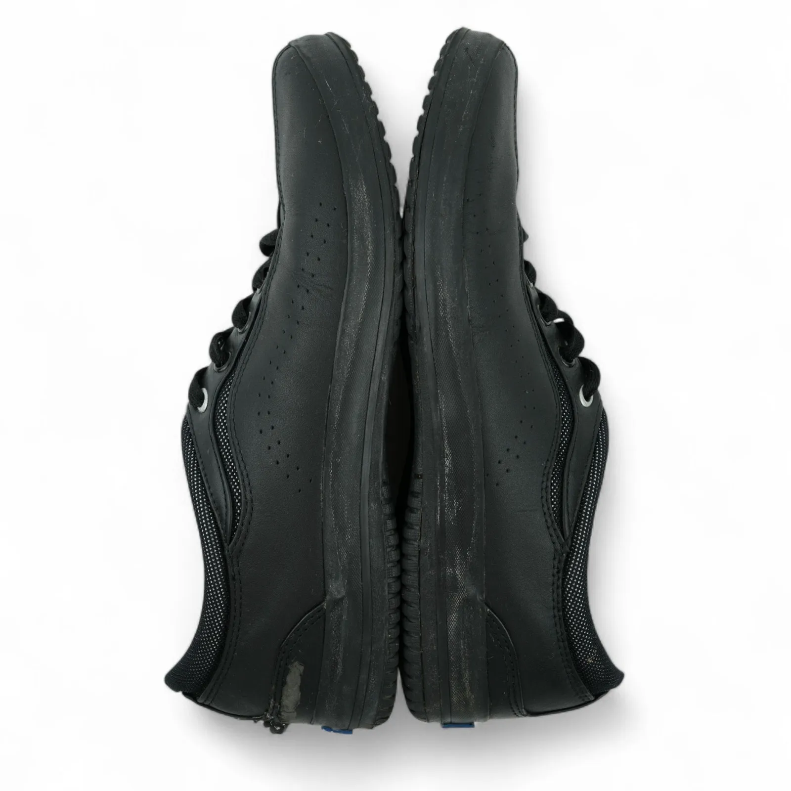 Keds Spirit Sneakers Shoes Womens 10 Black Leather Lace Up WH29771 - Image 5