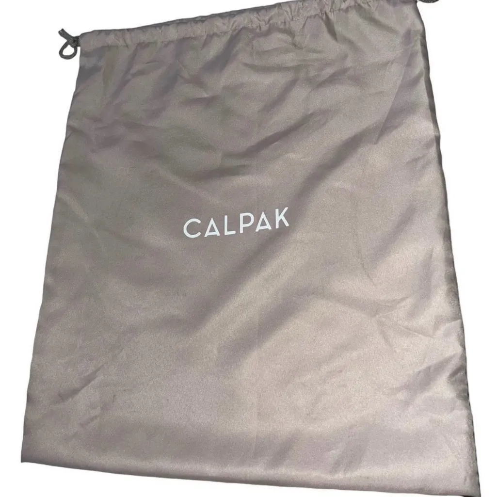 Calpak Beige Mini Backpack with Black Trim - Image 5