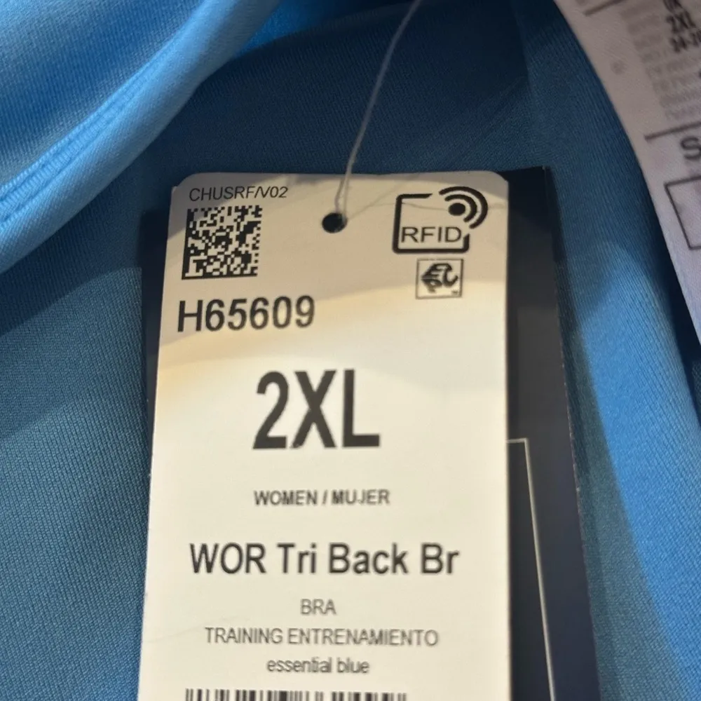 Reebok‎ blue sports bra 2XL - Image 4