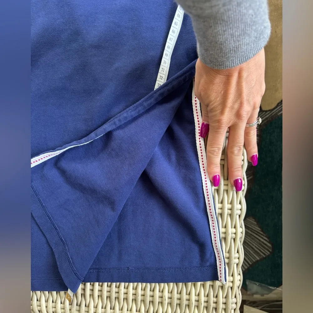 Vineyard Vines Polo Cotton Blend Maxi Dress medium coastal preppy vacation golf - Image 8