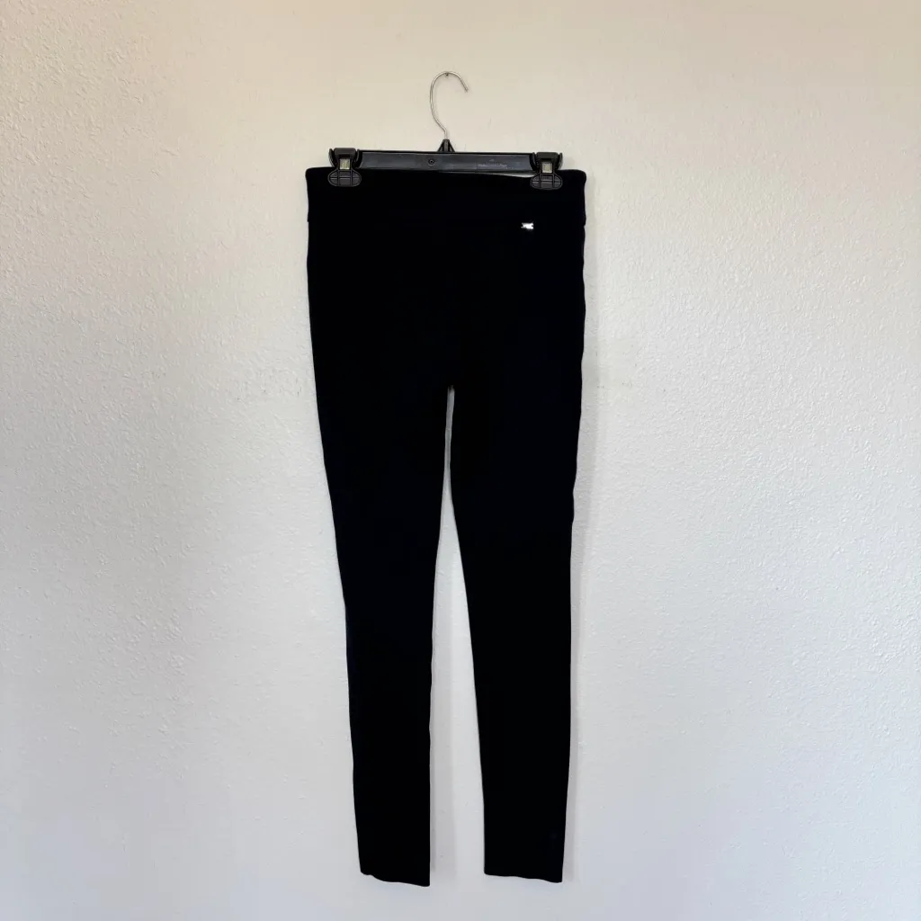 Solid Navy Blue Tommy Hilfiger Skinny Pull On Pants - Image 9