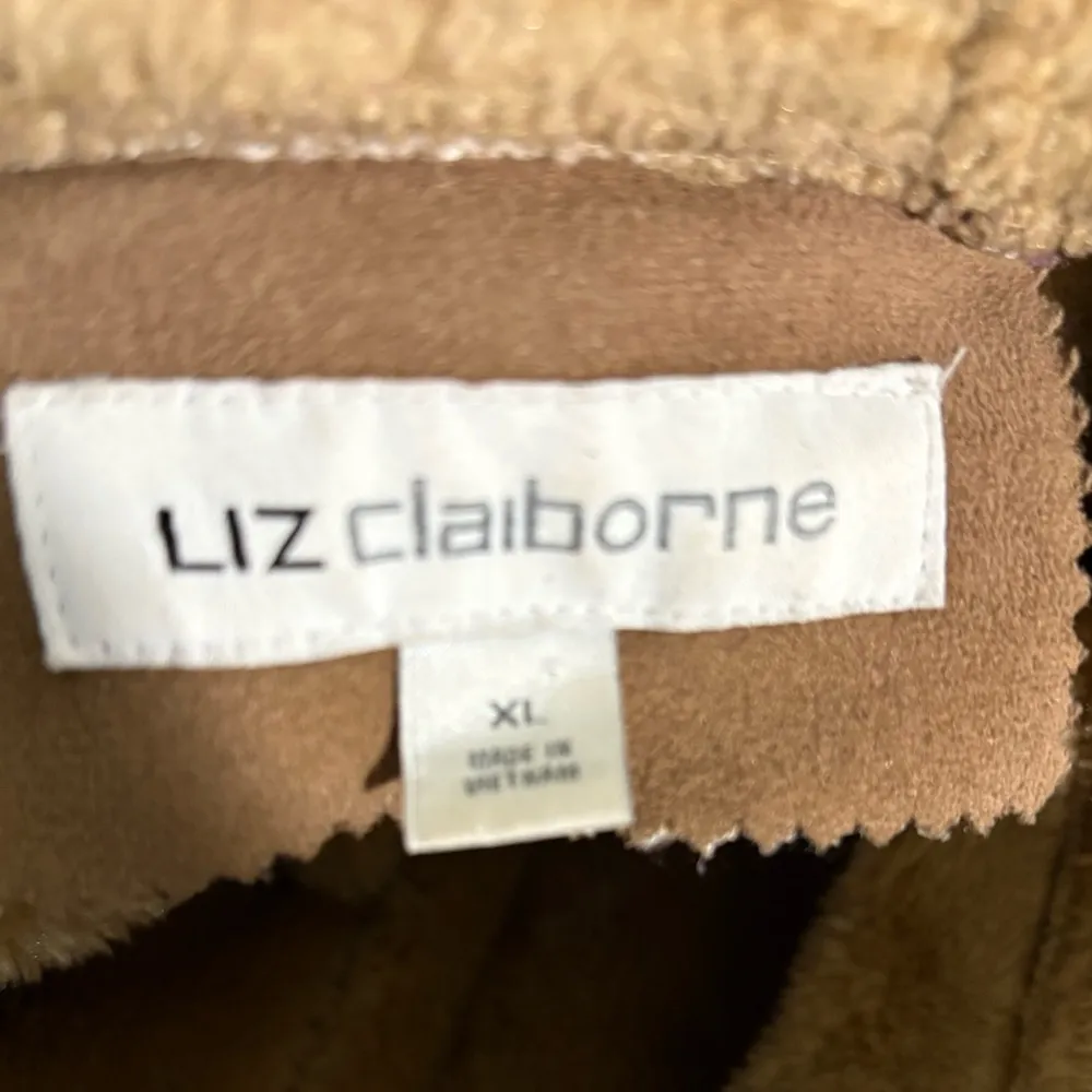 Vintage  Sherpa faux fur interior, winter coat woman size XL - Image 16