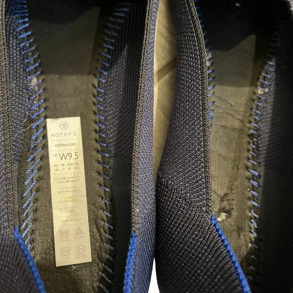 Rothy’s Loafer around Toe in Navy, Sz 9.5 - Image 11