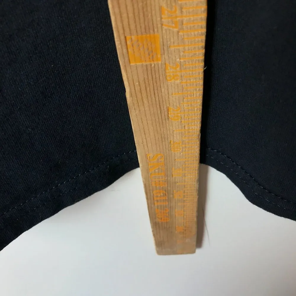 2003 Vintage Huge Bar Harbor Maine Chrome Highway T Shirt 00s Cotton Black XL - Image 9