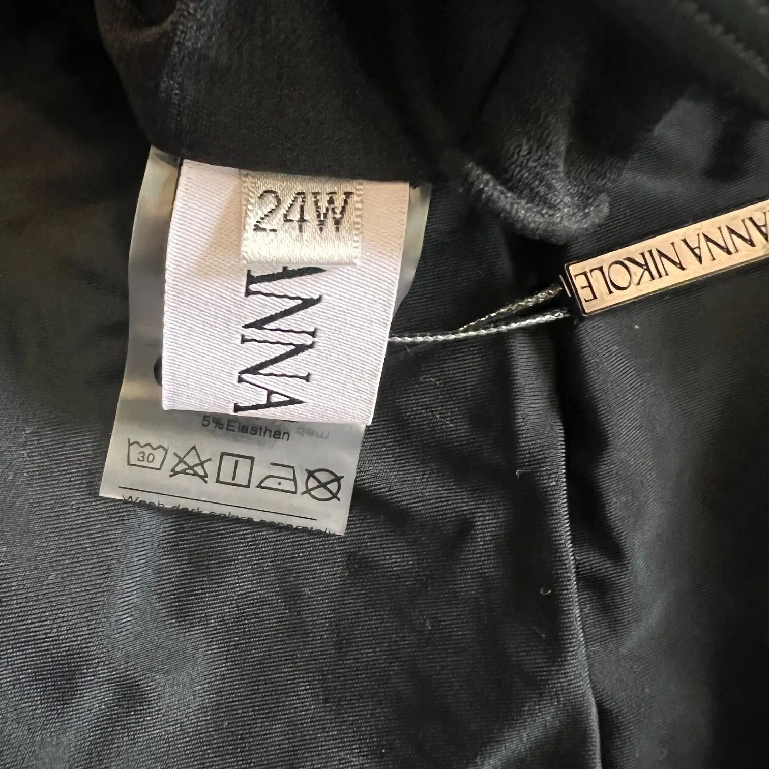 Hanna Nikole 2 Piece Swimsuit Tankini Beach Lined Tum Control Tie Dye 24W NWT - Image 8