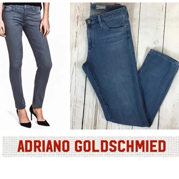 AG The Prima Mid Rise Skinny Jean Size 28R - Image 2