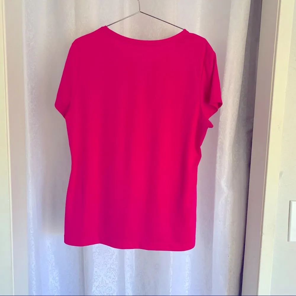 DANSKIN NOW Atheletic Top Sz:XXL Pink - Image 2