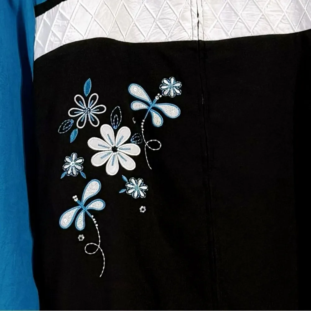 Vintage Alfred‎ Dunner women’s size 10 P windbreaker tracksuit with pockets - Image 3