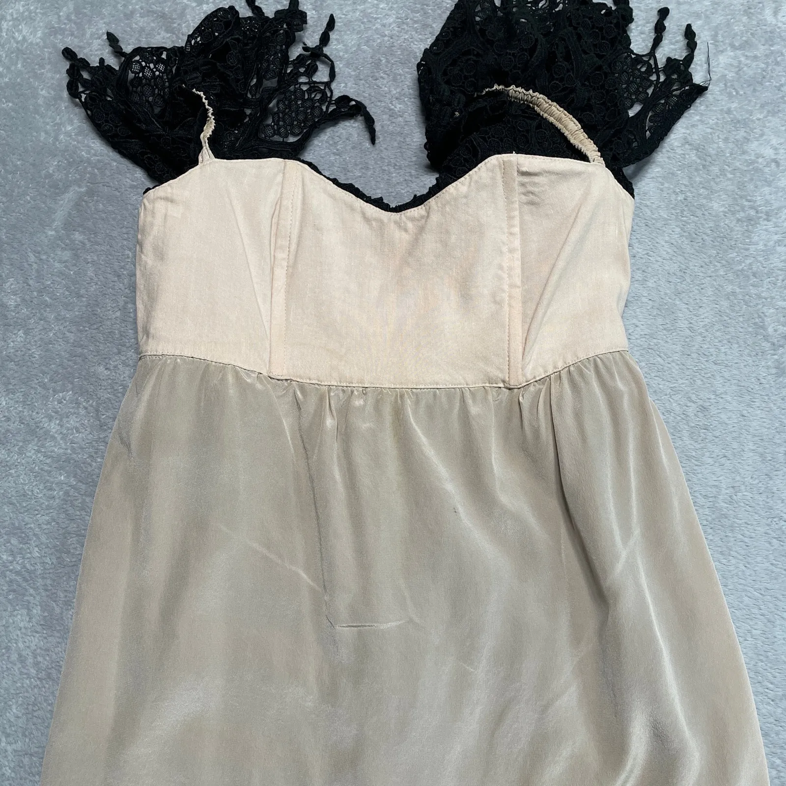 Stone Cold Fox Dress M/L Black Lace Cocktail Party LBD NYE Event Statement - Image 7