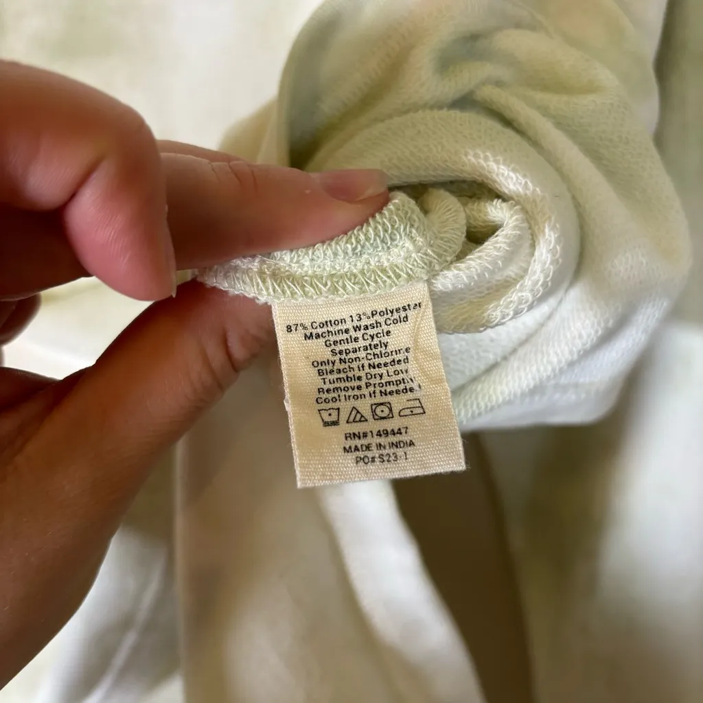 The Normal Brand
Cole Terry‎ Snap Pullover Sweatshirt
Sage tie dye small White - Image 5