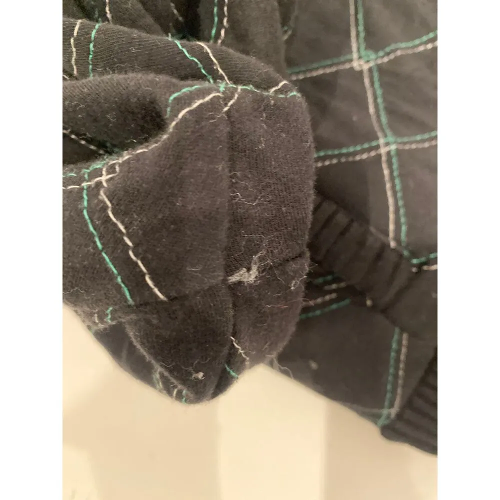 Element Sweatshirt Zipper Cardigan Sweater/Sweatshirt Sz M Ribbed Turtleneck Black Size M - Image 16