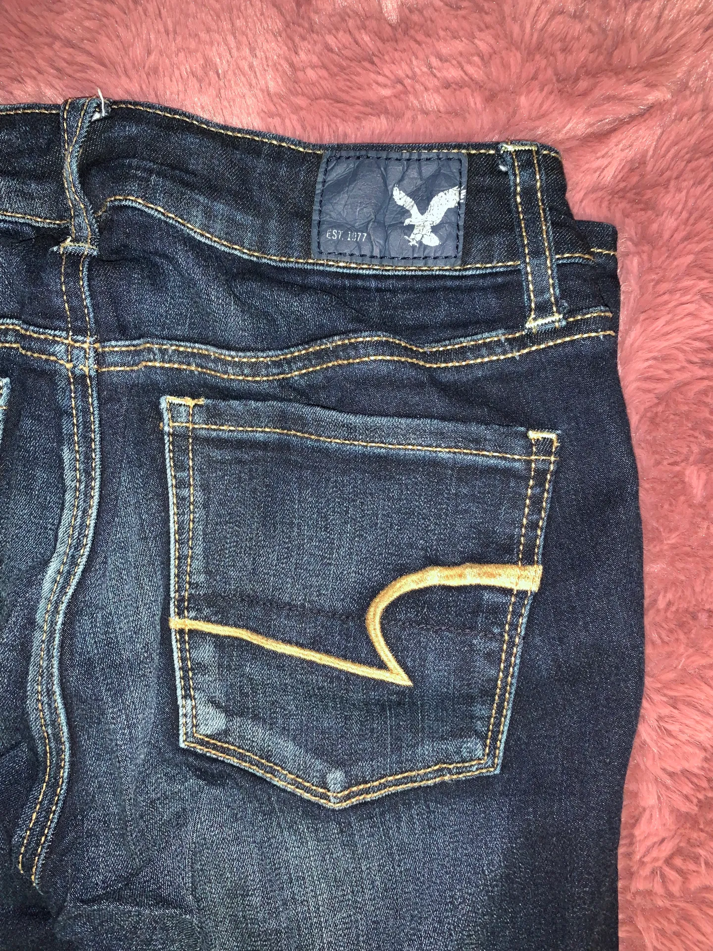 American Eagle Dark Wask Skinny Jeans  - Image 6