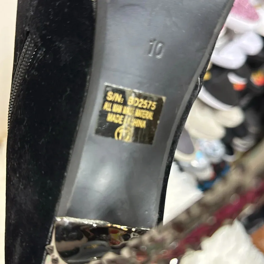 Italina by Summer Rio Women's High Heel Pump Size 10 Black - Image 3