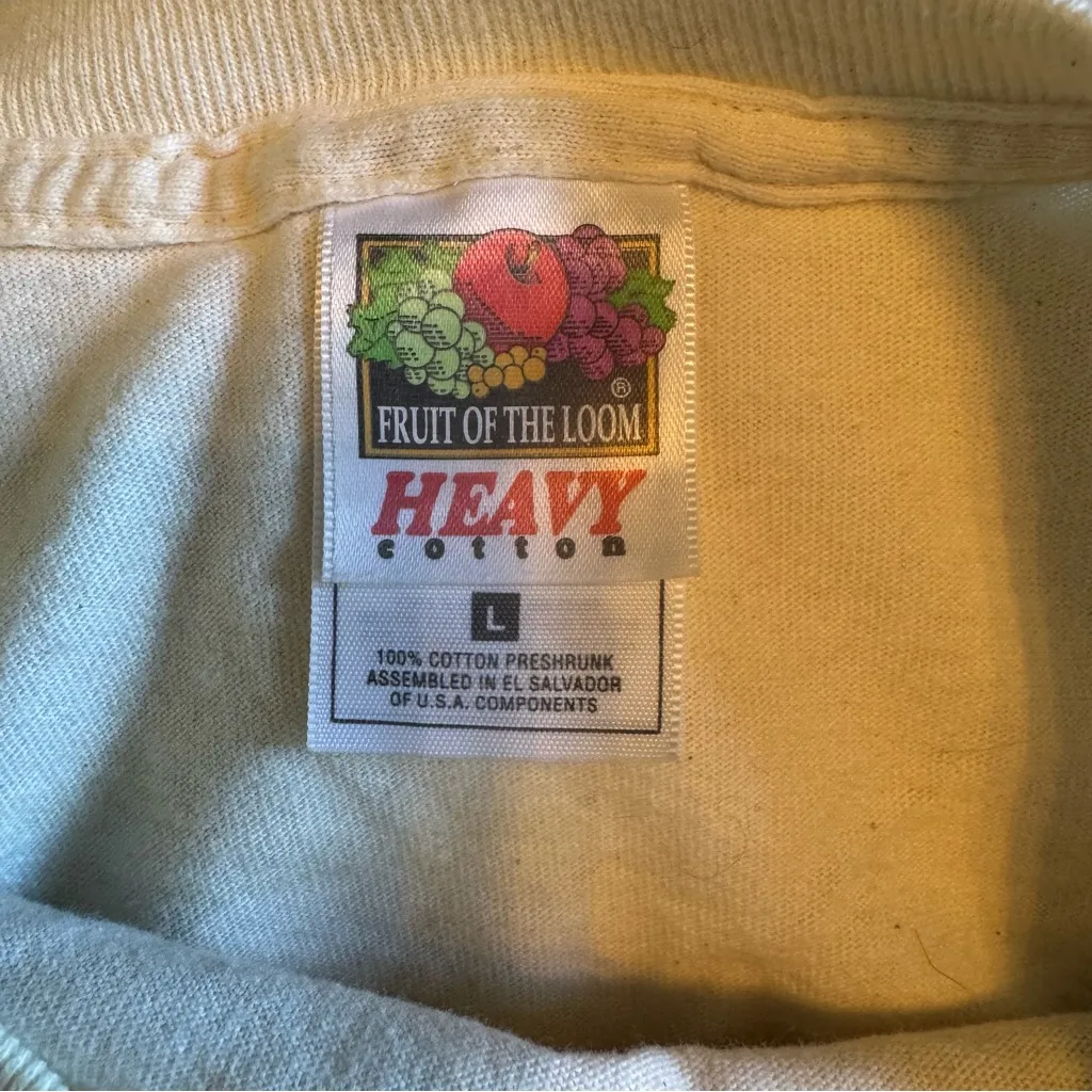 Handpainted Chihuahua Cream Off-white T-shirt Large L - Image 7