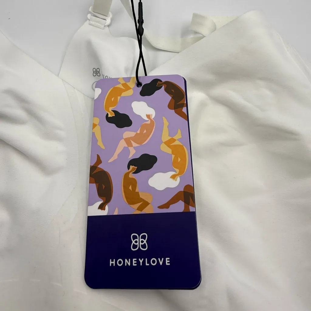 Honeylove Silhouette Bra White Size L - Image 7