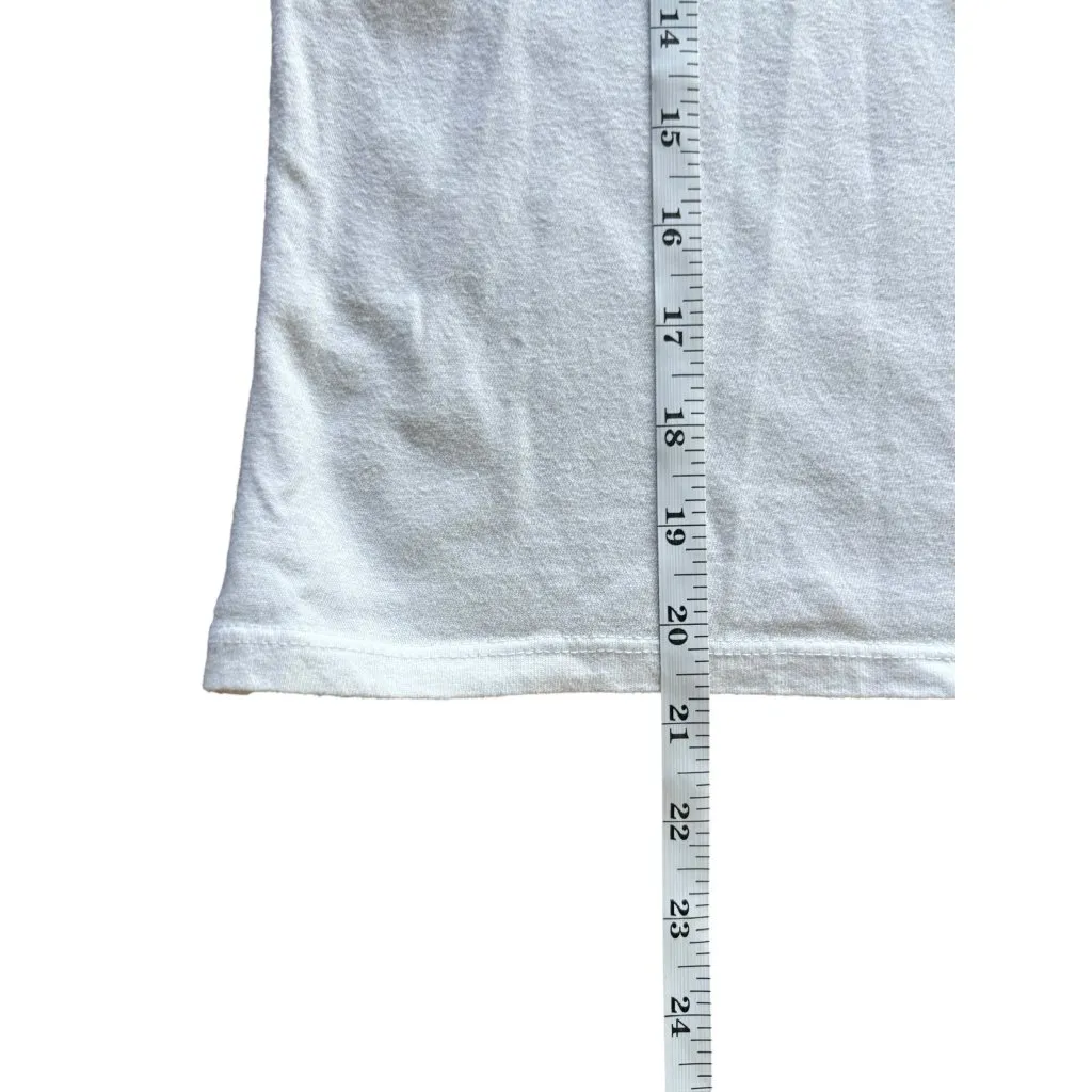 John Galt  Women's Short Crop White Top - Image 6