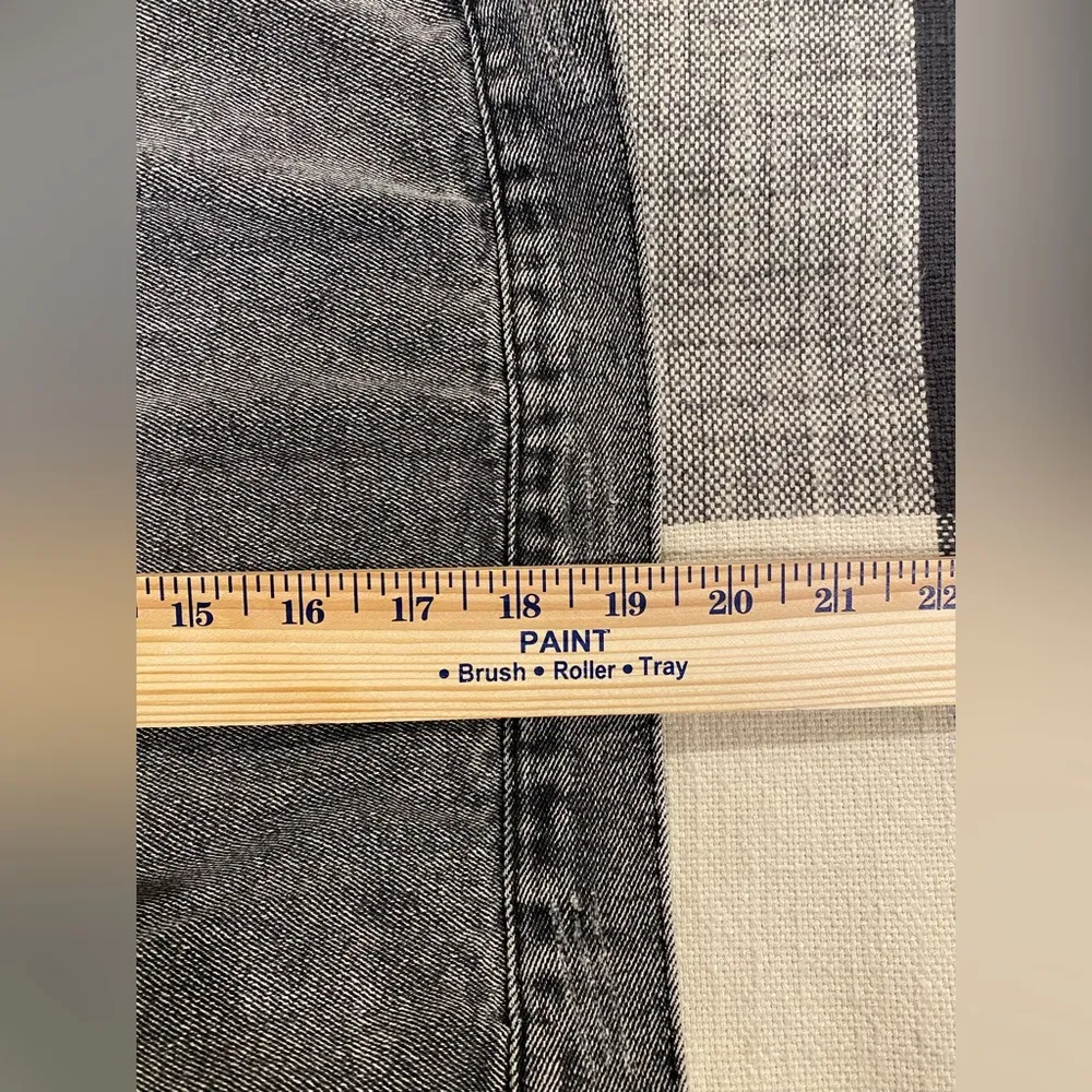 Reserve Fairfax Black Jean Cropped Jacket XL with front pockets Biker - Image 10