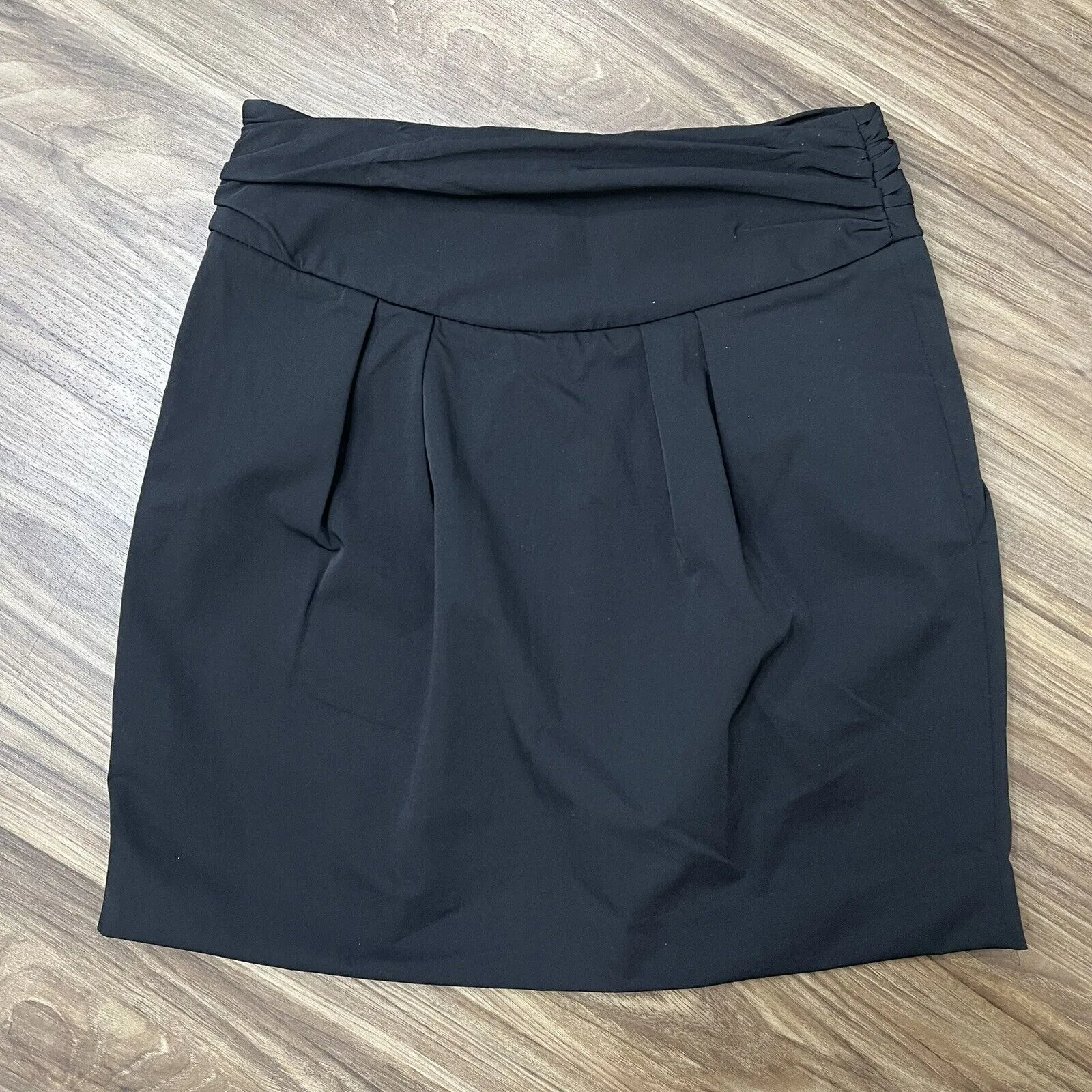 Diane Von Furstenberg Size 2 Skirt Ginsberg Mini Women’s Black Pockets Short DVF - Image 11