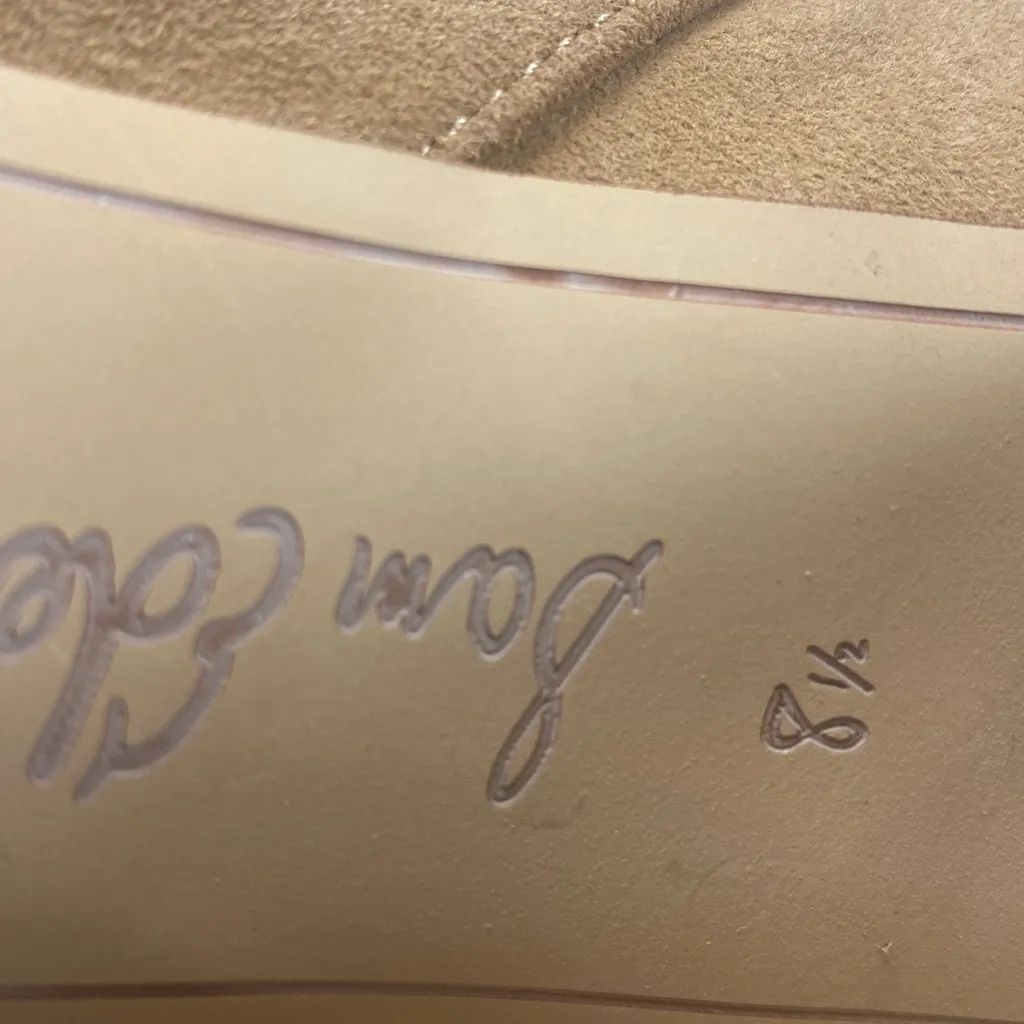 Sam Edelman Tan Caprice Suede Slouchy Knee High Boots 8.5 - Image 7