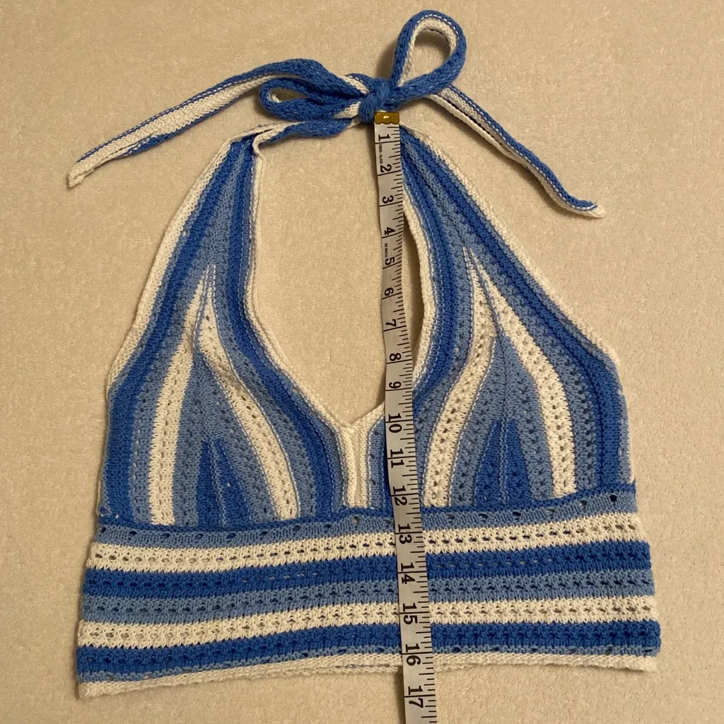 Hollister Crochet Halter Top - Image 6