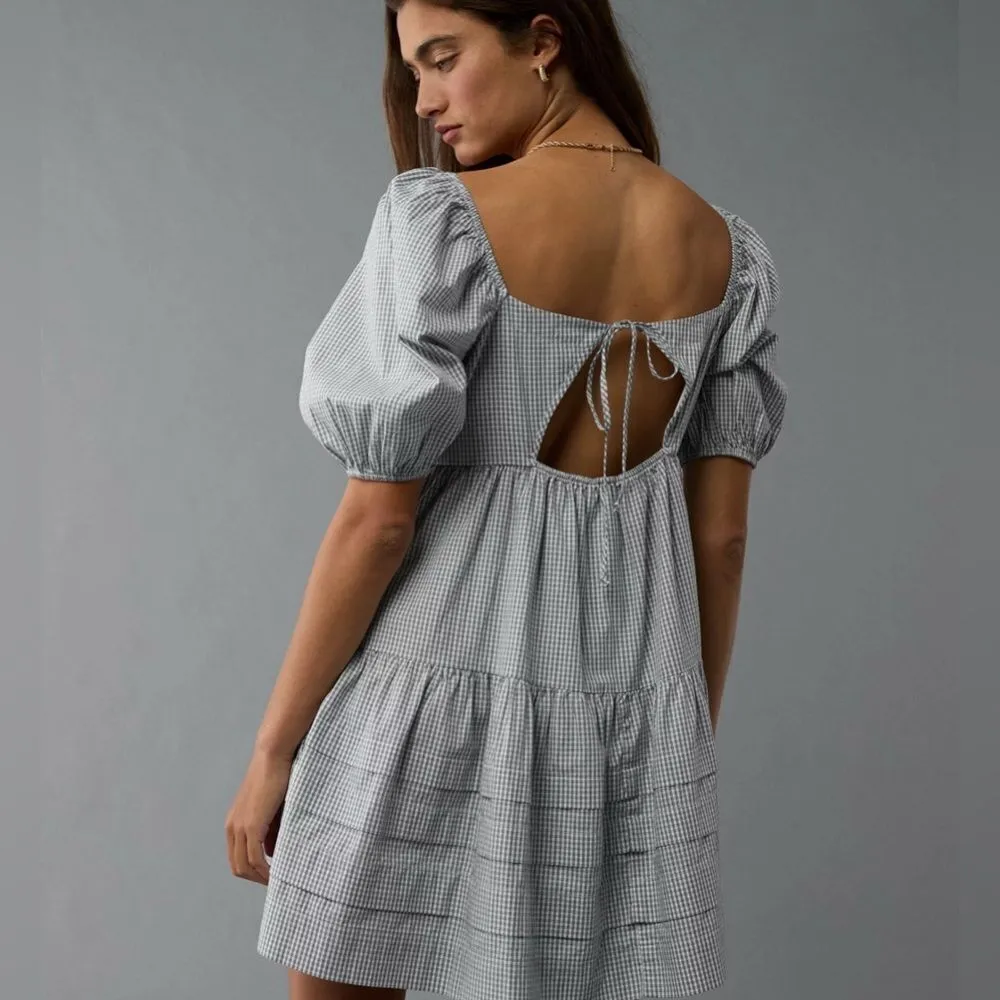 American Eagle Medium Baby Doll Mini Dress NWT - Image 2