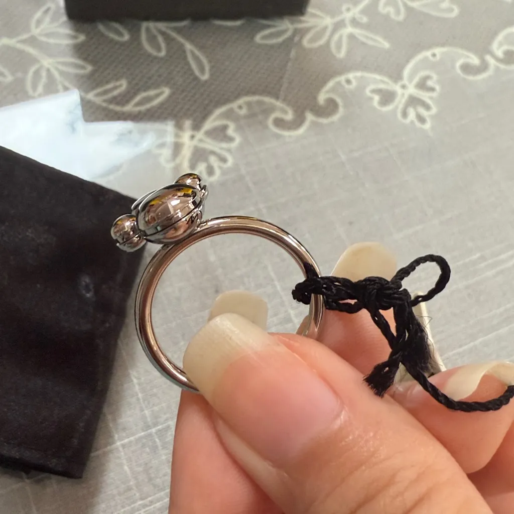 Calvin Klein  Silver Spin Ring - Image 6