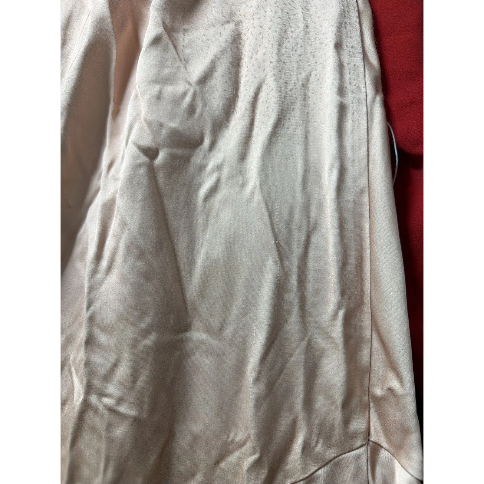 Anthropologie Significant Other Lana Cowl-Neck Tie-Back Satin Maxi Dress size 6 - Image 10