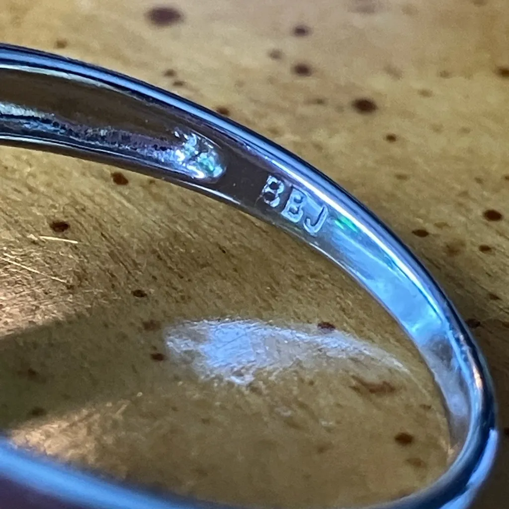 Natural Chrome Diopside Sterling Silver Ring Size 9 Green - Image 7